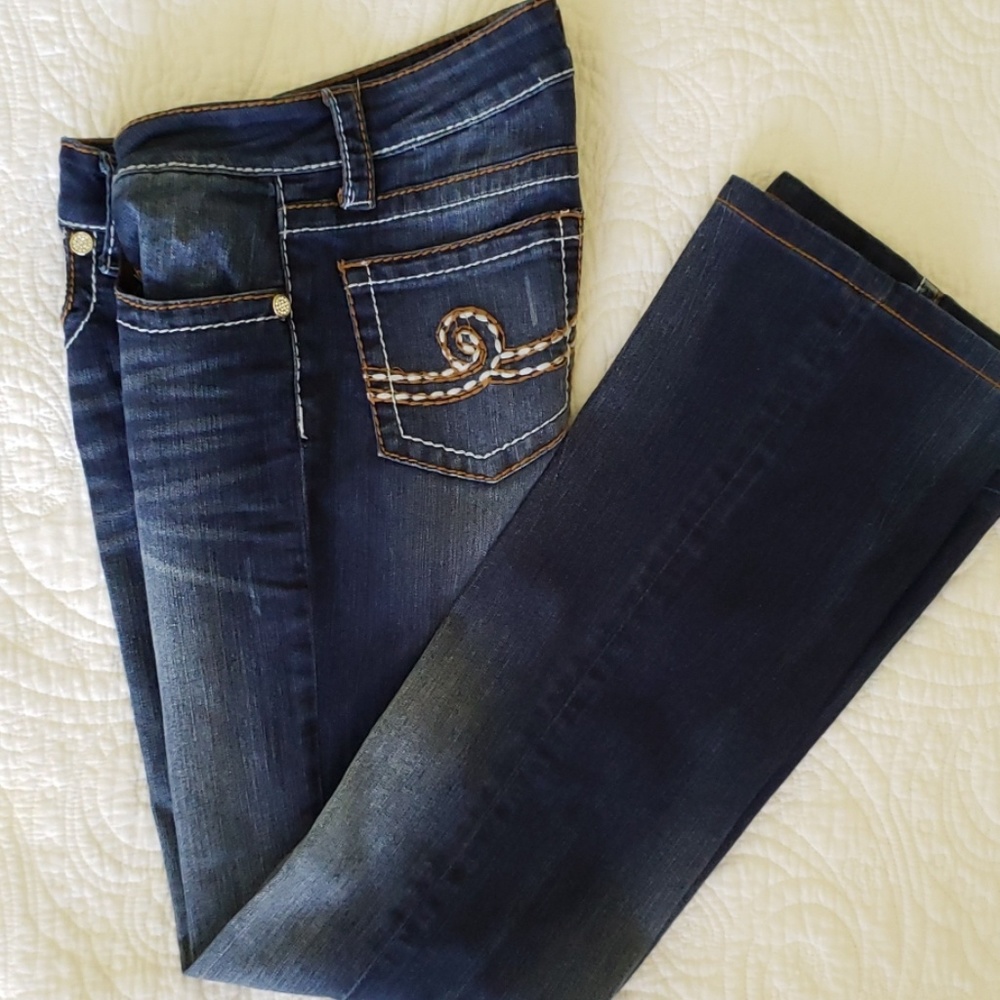Seven Womens Dark Wash Bootleg jeans